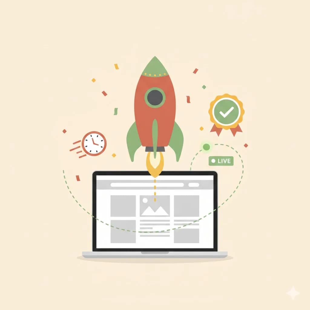 Launch your restaurant site fast